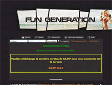 Tablet Screenshot of fungeneration.fr
